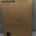 ANGELBLISS Baby Bouncer, Portable Bouncer Seat for Babies, Infants Bouncy Seat with Cotton Fabric, Natural Vibrations (Green)