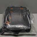 DERJUNSTAR Diaper Bag Backpack, Large Baby Bag with Changing Pad, Thick Padded Back & Straps, Laptop Compartment, Waterproof Travel Backpack with USB Port, Multi-Function for Mom & Dad, Black