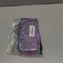suzamed Insulin Cooler Travel Case,EVA Insulation Travel Medicine Kit with 2 Ice Packs for Diabetes Care,Insulin Pen and Other Diabetic Supplies (Purple)