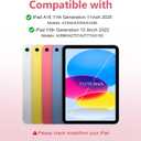 besky Keyboard case for iPad A16 11th 10th Generation 11/10.9 inch, Detachable Keypad360 Rotatable Magnetic Cover with Pencil Holder for iPad 11 2025 10 Gen 2022 - Light Pink