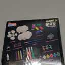 Klever Kits 12 Glow in The Dark Sea Shell Painting Kit-Arts & Crafts for Boys and Girls Ages 6-12, Art Supplies, Kids Craft Paint Kits, Creative Art Toys for Birthday Party Gift