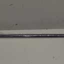 Ivilon Drapery Window Curtain Rod - End Cap Style Design 1 Inch Pole. 28 to 48 Inch Color Black