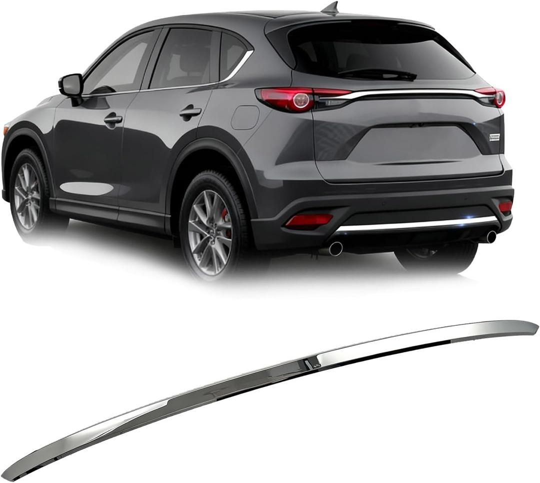 Rear Bumper Molding for Mazda CX-9 2016-2023 Chrome Trim
Polished Chrome ABS Rear Center Trim;Clip-On Mounting;Replacement Part Numbers TK5050369A,TK5050369B,TK5050369C