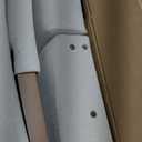 Upholstered Parsons Dining Chairs Set of 2, Modern Dining Room Chairs with Back, Fabric Kitchen Side Chairs with Wood Legs for Dinner Farmhouse Restaurant, Beige