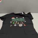 Bruh Christmas Green Plaid Boys Kids Girls Xmas Pajamas T-Shirt, M