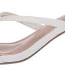 The Drop Women's Amelie Strappy Square Toe Heeled Sandal (10, White)