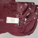 LOZ 2 Piece Dress Sets for Women Spaghetti Strap Dress with Sheer Cardigan, XL Burgundy 
