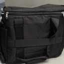 Large Hairstylist Traveling Bag, Hair Tool Organizer with Removeable Dividers, Hairdresser Hair Tools Travel Bag with Multi Pockets, Professional Makeup Artist Bag with Shoulder Strap