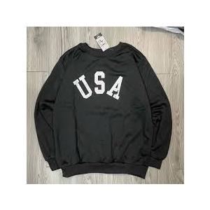 Oversized Graphic Sweatshirt Pullover Size XL