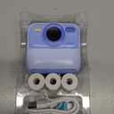 Kids Instant Digital Cameras for Boys and Girls, 1080P HD Dual-Lens Selfie Digital Camera with Print Paper & 32G Card, Christmas Birthday Gifts Toys for Toddler and Teenagers Age 3-16 Years Old (Blue)