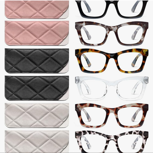 CCVOO Stylish Reading Glasses for Women, Eyeglasses, Blue Light Readers for Women, Computer Eye Glasses, Cheaters