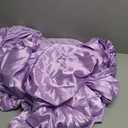 Love's cabin Satin Queen Sheets Set - 4 Piece Lavender Silky Bed Sheets with Deep Pocket, Luxury Silk Feel Satin Queen Size Sheet Set (1 Flat Sheet,1 Fitted Sheet,2 Pillow Cases)