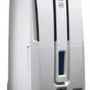 De'Longhi 50 Pint Dehumidifier with Pump, White