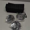 Adjustable DIY Cat Window Screen Fits Any Size Smaller Than 51"x 59", Self-Adhesive Reinforced Mesh Window Screen, with Ruler/Knife/Stapler Accessories (Black)