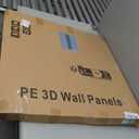 Art3d 10-Pack 52.5 Sq.Ft Faux Brick 3D Wall Panels Peel and Stick in Stone Ash, Self Adhesive Waterproof Foam Wallpaper for Bedroom, Bathroom, Kitchen