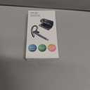 Hsility Bluetooth Headset for Work 500Hrs Standby Time with Charging Case 270 Degrees Rotatable Microphone with LED for Truck Driver Bussiness and Travel
