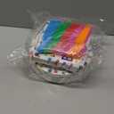 200Pcs Happy Birthday Party Decorations Colorful Polka Dots Plates and Napkins Tableware Set Rainbow Dots Party Decoration for Kids Girls Boys Baby Shower Wedding Birthday Party Supplies Serves 50