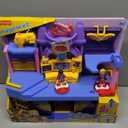 Fisher-Price Imaginext DC Super Friends Toy Batgirl Hero Hideout Playset with 2 Figures & 5 Accessories for Pretend Play Kids Ages 3+ Years