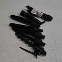 Huhu Curling Wand Set: Ohuhu Curling Iron Wand 5Pcs 0.35 to 1.25 Inch Interchangeable Ceramic Barrel Heat Protective Glove 2 Clips Dual Voltage Hair Curler for Girls Women Mother Gift Black