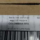 AmazonFresh 80 Ct. K-Cups, Colombia Medium Roast, Keurig K-Cup Brewer Compatible, BBD: 2027-07-28