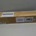 WIMART 25.2" Chain Link Fence Extension, Fits 1-3/8" Rail, Black, 9 Pack