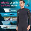 Men Wetsuit Women Neoprene Wet Suit - BEEK 3mm Thermal Scuba Gear Back Zip Ultra Stretch Swimsuit Long Sleeve Full Body Warm Diving Suits for Surfing Snorkeling Swimming Outdoor Water Sports Diver, S