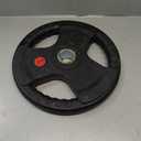 Olympic Cast Iron Plate for Strength Training and Weightlifting, 45 Lb