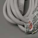 Outdoor Extension Cord Waterproof 10 Ft, White, Indoor, Outdoor Power Cord, Heavy Duty 16/3, Single Outlet, UL Listed, 3-Prong, Grounded Outlet, Extension Wire.