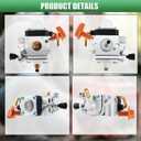 Carburetor Compatible with FS87R FS90R FS90K FS100R FS100RX FS110R FS110RX FS110X FS130R FR130T HL90K HL95K HL100K KM90R KM100R KM110R KM130R SP90T Zama C1Q-S88 S110C S110D S131 C1Q-S131B