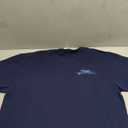 Star Furniture Mens Natural Script T-Shirt, L, Navy Blue