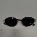 livho Retro Polarized Sunglasses - UV400 Protection, Oval Shape, Metal Frames - Matching Soft Case Inlcuded