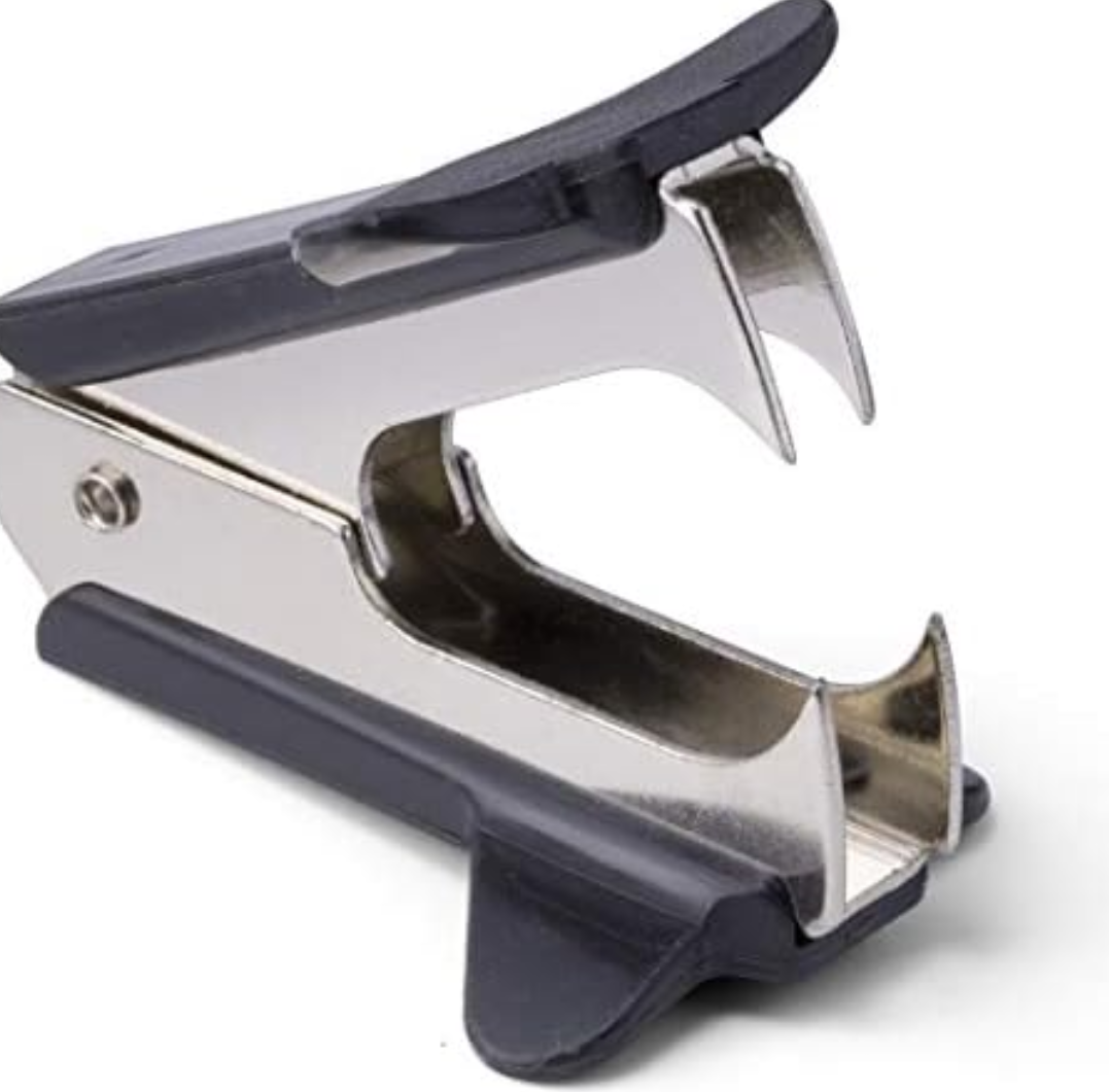 Officemate Staple Remover with Recycled Handle, Black (95691), Pack Of 2 