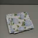 Hydrangea Floral Cloth Napkins 6 Patterns Washable Dinner Tea Party Napkins Reusable Plant Flowers Square Napkin Cotton Towel Decorative for Spring Wildflower Party(Blue Hydrangea,12 Pcs)