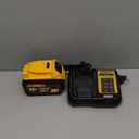 Batterie 18V 5.0Ah pour DEWALT DCB184 DCB184B-XJ DCB180 DCB181 DCB182 DCB183 DCB185 18V XR Power Tool Battery + Chargeur DCB112 20V