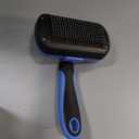 Swihauk Self Cleaning Slicker Brush - Skin Friendly Deshedding Grooming Tool for Dogs & Cats, Suitable for Shedding & Haired Pets, with Pet Supplies Accessories, Blue