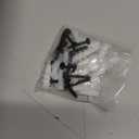 RICHER HOUSE Black Floating Shelves Set of 3, Modern Bathroom Shelves Wall Mounted Shelves for Wall Decor, Over Toilet Black Wall Shelves for Bathroom Bedroom, Living Room, Kitchen