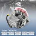 Carburetor Replacement For Suzuki Eiger 400 LTF400 LTF400F 2X4 4X4 2002-2007, Include Oil Filter Air Filter