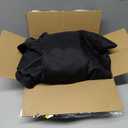 Nasitos 2 Pack Black Tablecloth 6 Foot-Open Back Fitted Tablecloth Rectangle Table, Washable Fabric Trade Show Table Cover for Craft Show, Display, Parties, Wedding, Events