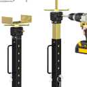 2025 New Upgraded RV Slide Out Support Jacks 2 Pcs RV Stabilizer Jacks Heavy Duty for Camper, 5th Wheel and Travel Trailer, Adjustable from 16" to 36", Supports Up to 5,000 LBS (Electric Drill Adjust) (16"-36", Yellow)