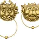 Labyrinth Cabinet Pulls 3D Antique Bronze Art Decorative Knobs for Front, DoorAntique Bronze Handle Knobs, 2Pcs Drawer Pulls Cabinet Handles