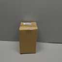 Elements Glass Milk Bottle Vase, for Use with Dried or Faux Flowers and Greenery, 6.7x6.7x9.4 Inch, Clear