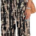 Womens Summer Jumpsuits Dressy Sexy V Neck Twist One Piece Outfits Sleeveless Casual Wide Leg Long Pant Rompers (Medium, Black 2)