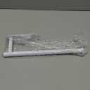 VAEHOLD Self Adhesive Paper Towel Holder Under Cabinet Mount, Wall Mounted Paper Towel Roll Holder for Kitchen, Bathroom, Wall - Stainless Steel (White)