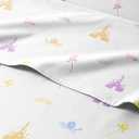 Kids Twin Size Princess Bed Sheets - 3 Piece Kids Princess Sheet Set - Castle Themed Bedding - Ultra-Soft, Cute & Cozy - Breathable & Machine Washable - Rose Bed Set for Boys, Girls, Teens & Toddlers