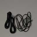 LanSenSu Telephone landline Extension Cord Cable Cord with Standard RJ-11 6P4C Plug (6Ft-3Pack-Black, Black)