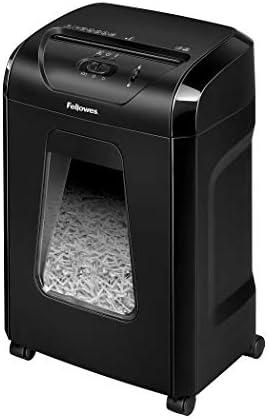 Fellowes Powershred 12 Sheet Cross-Cut Paper Home Office Paper Shredder, 19.50" H x 9.69" W x 13.44" D - Broken Basket