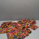 Women Hippie Outfits 70s Vintage Dress With Headband Costume for Party Hallowen (3XL, B02)