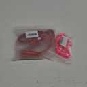 Serijoars Martingale Heavy Duty Nylon Dog Collar (L, Red) and Pimaodog Martingale Dog Collar (M, Pink)
