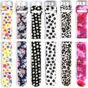 6-Pack Compatible with IDW13 IDW16 IDW19 IDW17 Smartwatch Bands, 22mm Soft Silicone Pattern Floral Strap Bands for Faweio IDW13 Watch