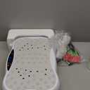 Vibration Plate Exercise Machine, Vibrating Platform for Lymphatic Drainage with 120 Speeds, Upgraded Vibrated Plates for Weight Loss, Full Body Workout Equipment for Fitness at Home